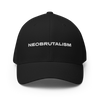 NEOBRUTALISM BLACK Structured Twill Cap