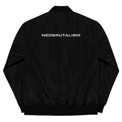 NEOBRUTALISM Premium recycled bomber jacket