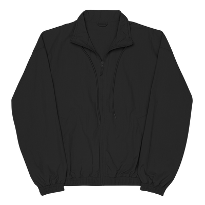 NEOBRUTALISM black Recycled tracksuit jacket