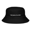 NEoBRUTALISM BLACK Terry cloth bucket hat